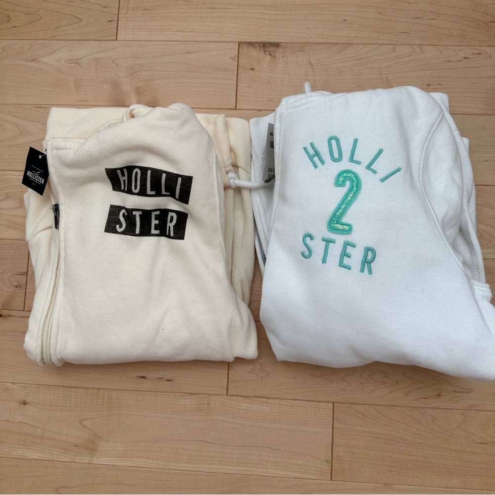 2 NEW Hollister Hoodies